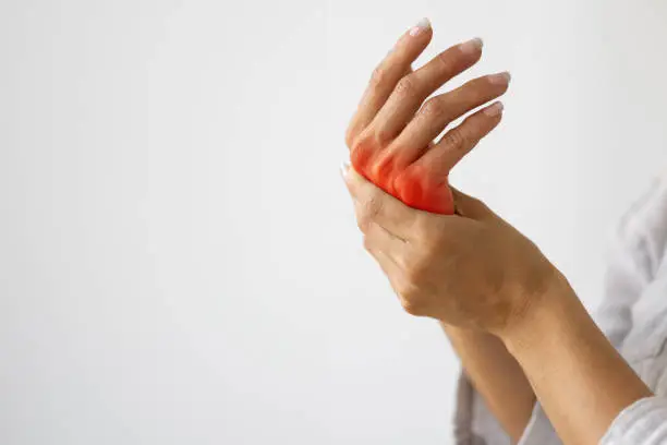 pain in the hand and wrist. rheumatology